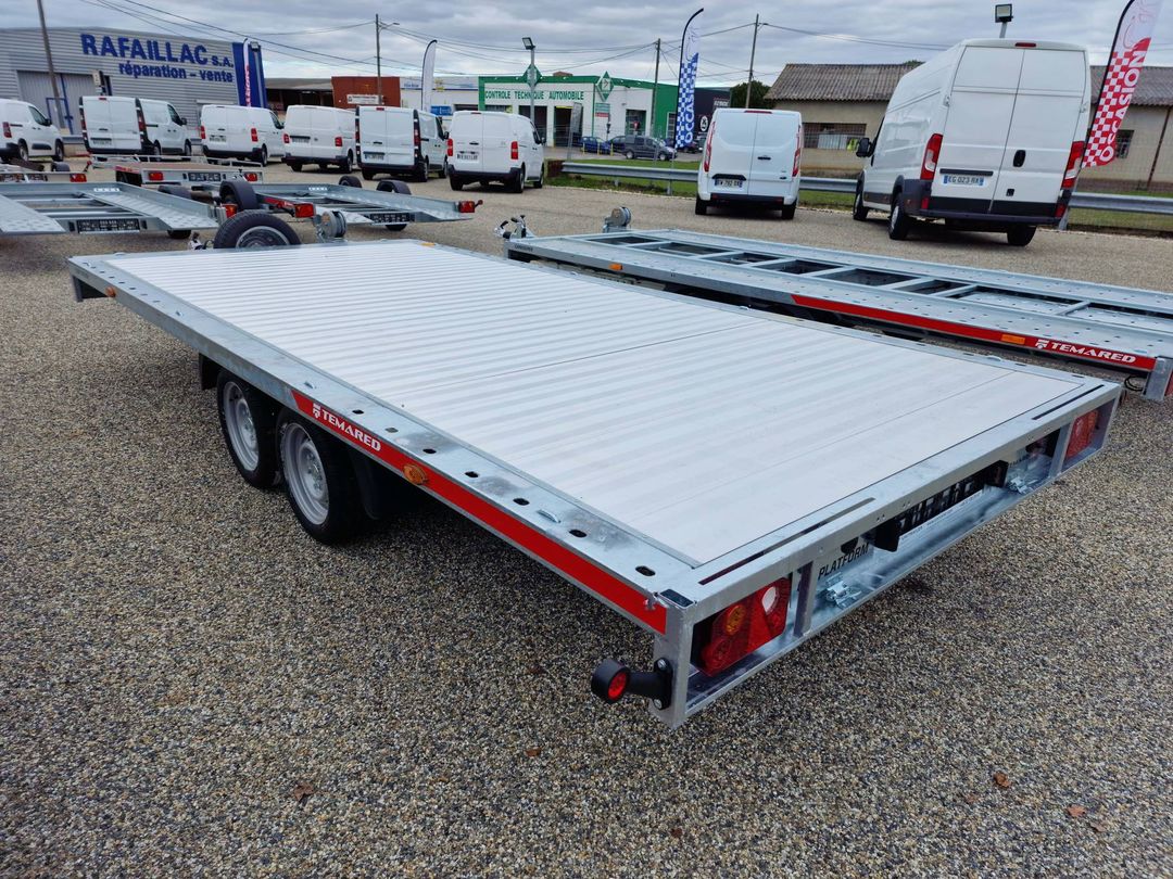 Remolque portacoches Temared Carplatform 4521/2 S – 3,5 t