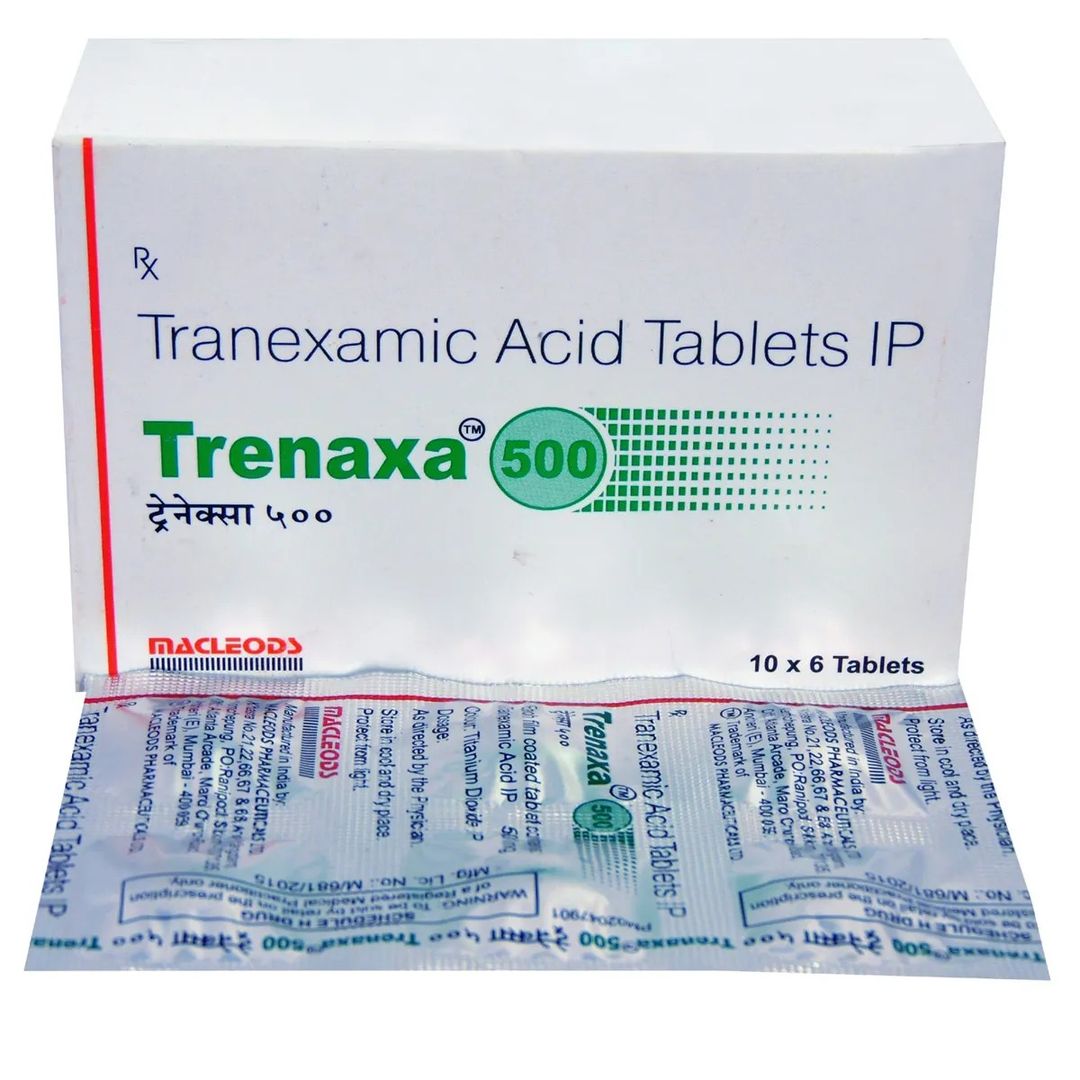 Tranexamic Acid Tablets 500 Mg Tablet