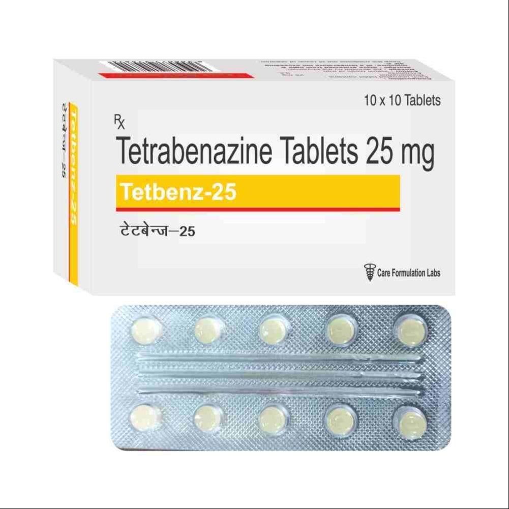 Tetrabenazine 25 Mg Tablets 25 Mg Tablet