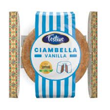 Festive ciambella vanilla cake 200g + free zesta custard powder 30g