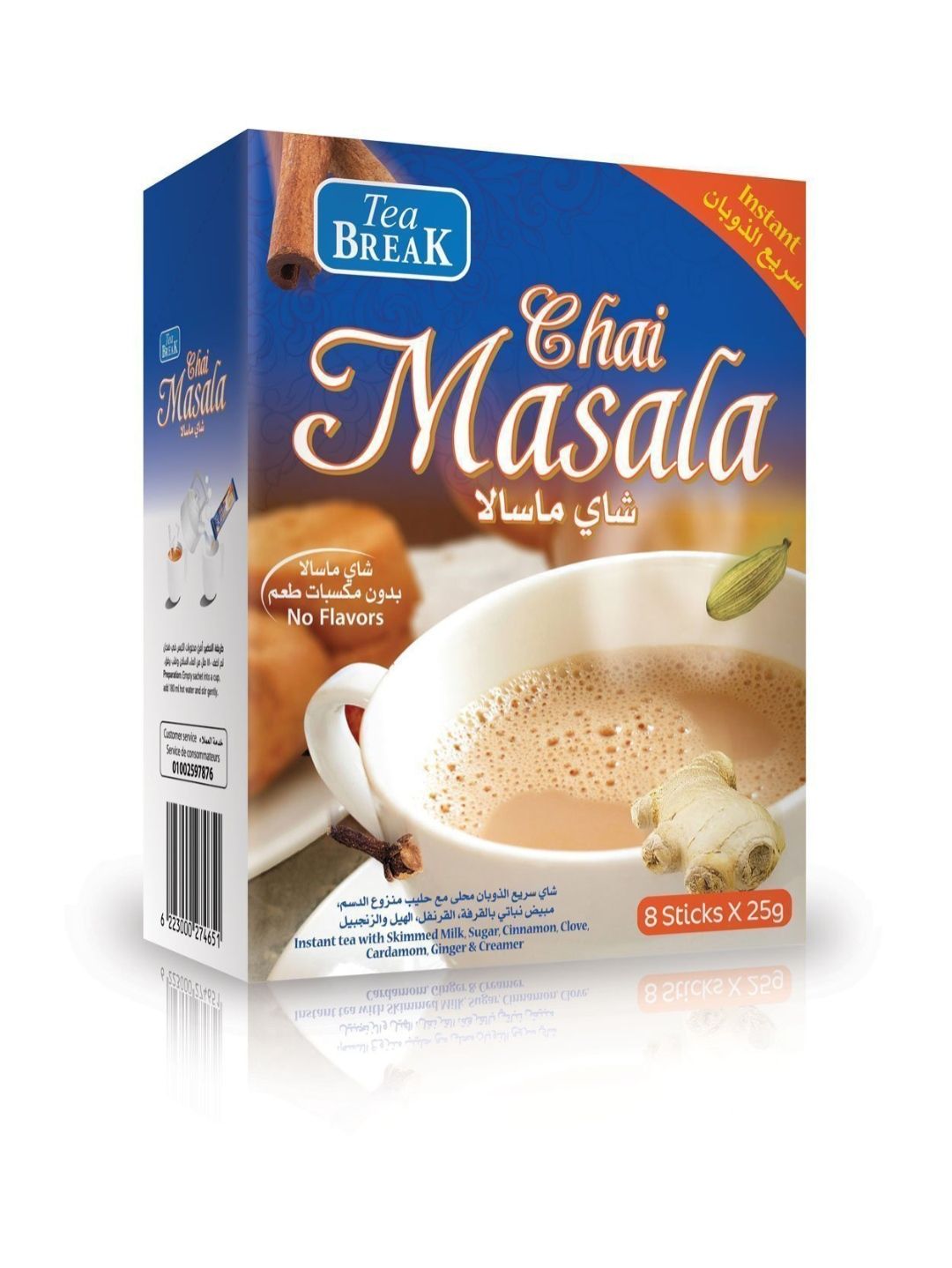 T/break chai masala 8sticksx25g