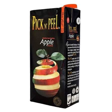 Pick & peel apple juice 1lt