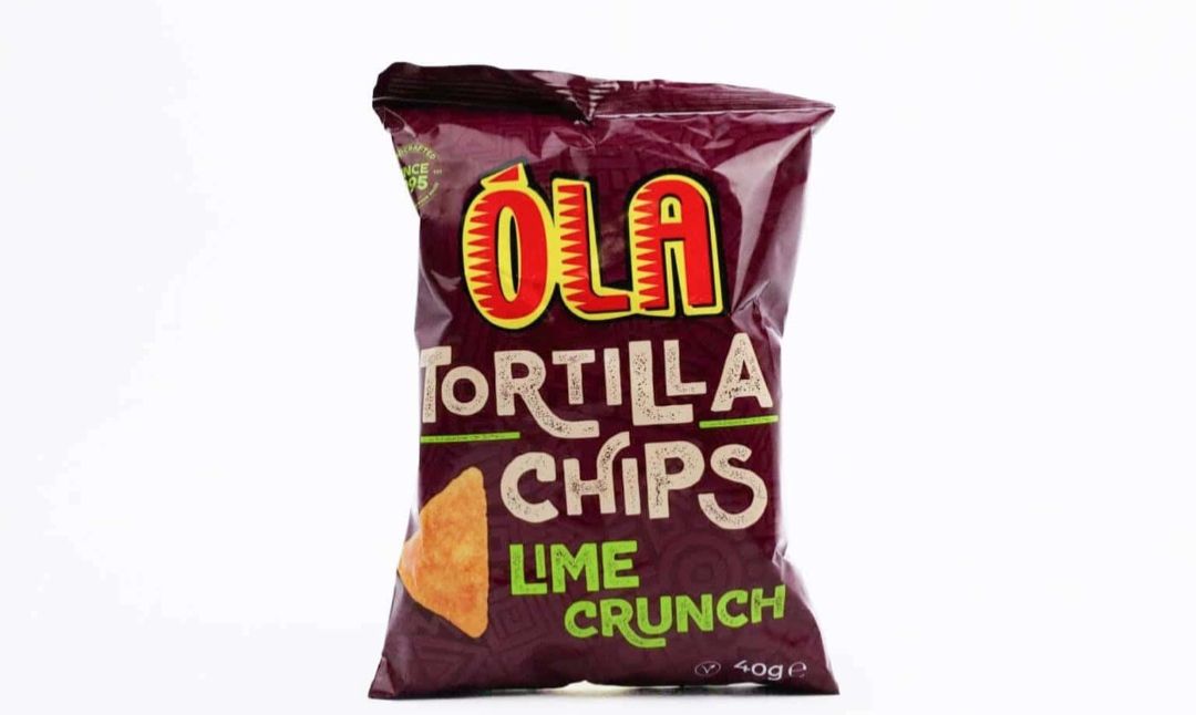Ola tortilla chips lime crunch 40g