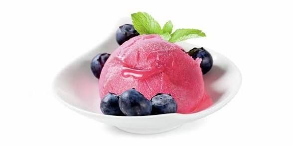  Blueberry strawberry  ice cream cup 100ml