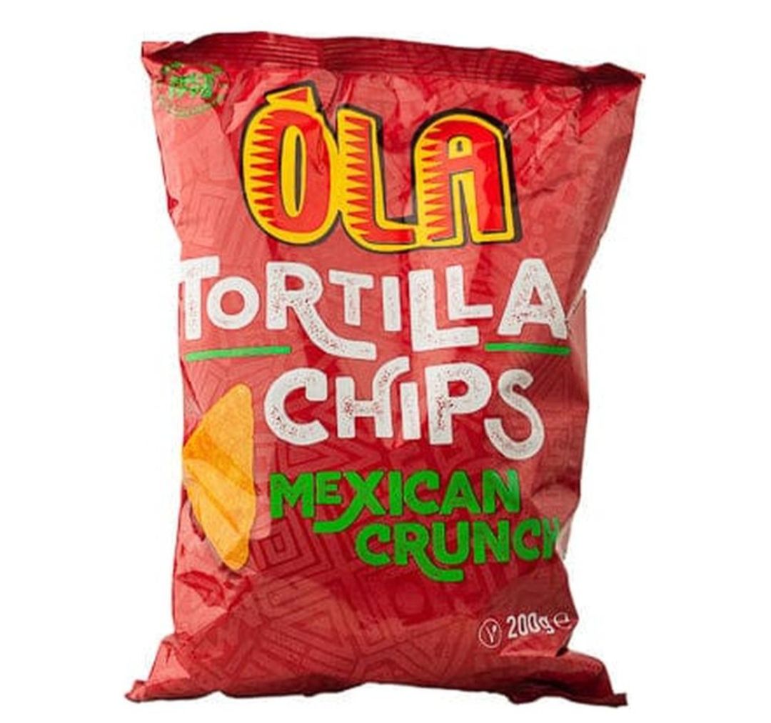 Ola tortilla chips mexican crunch 200g