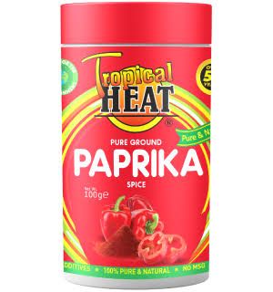 Tropical heat pure ground paprika 100g