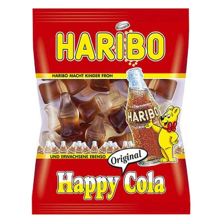 Haribo jellies happy cola 80g