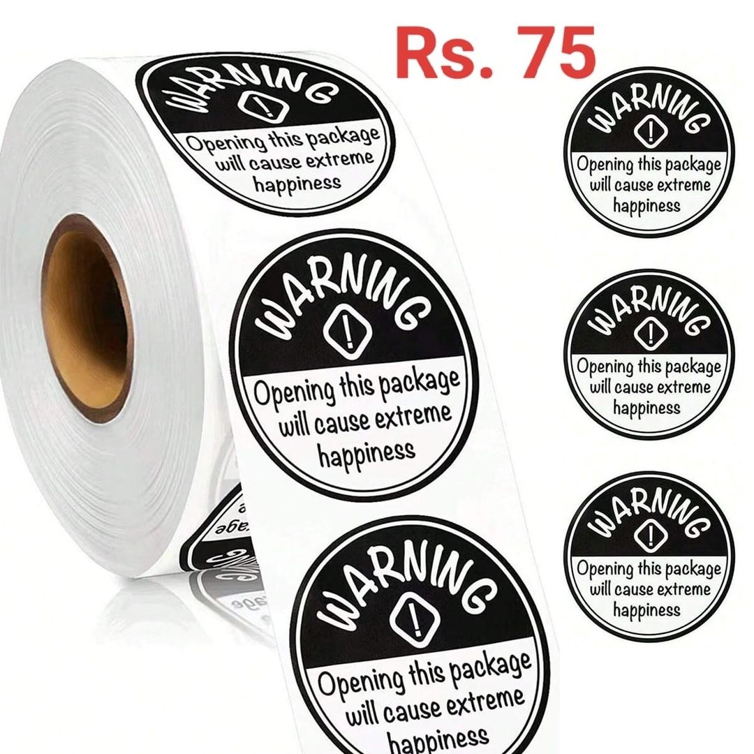 Stickers - Opening this package will cause extreme happiness