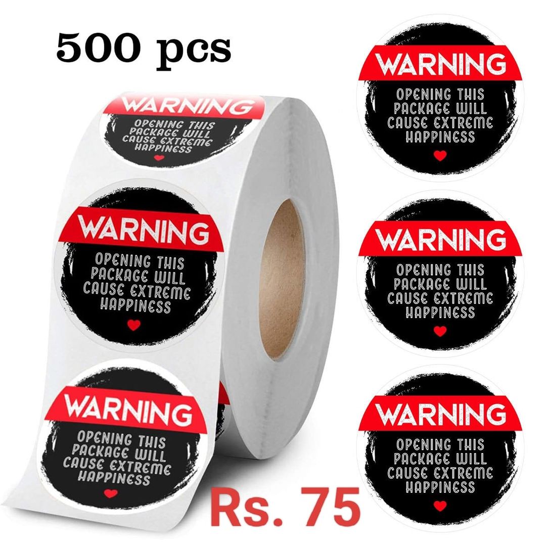 Stickers - Opening this package will cause extreme happiness