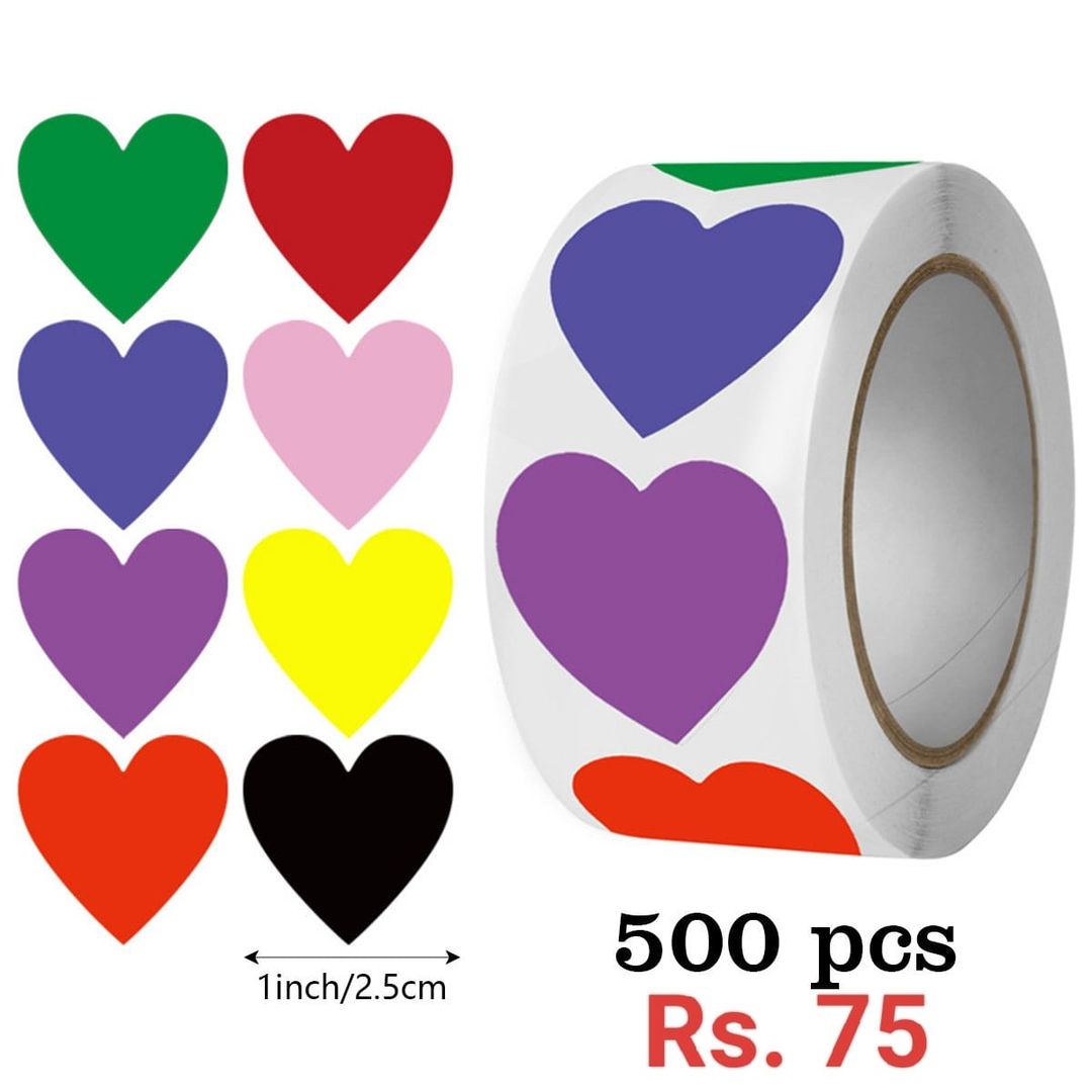 Stickers - Heart Shaped