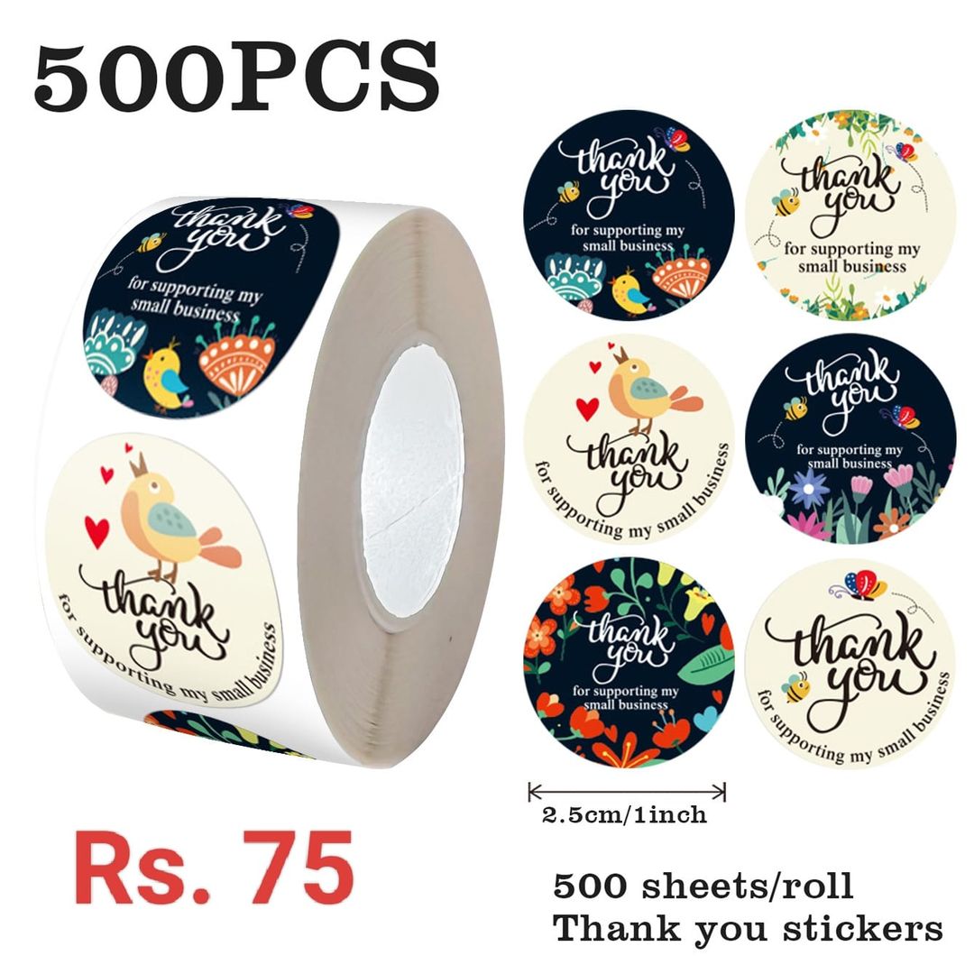 Stickers - Thank You for Supporting my Small Business