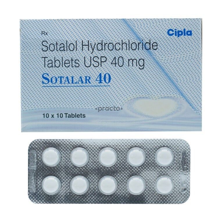 Sotalol Hydrochloride 40 Mg Tablets 40 Mg Tablet