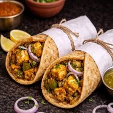 Paneer gyro