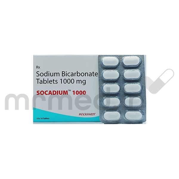 Sodium Bicarbonate Tablets 1000 Mg Tablet