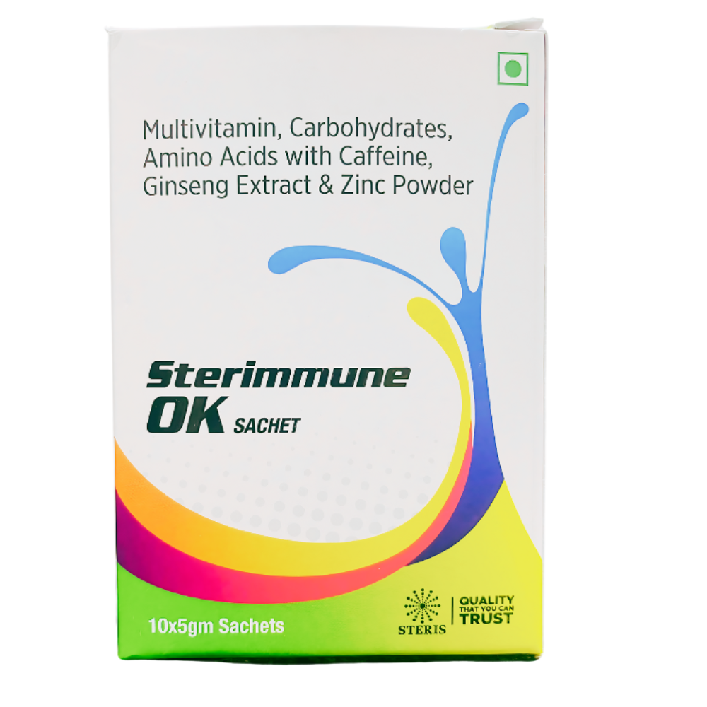 Multivitamin + Amino Acid + Caffeine + Zinc + Ginseng Sachet