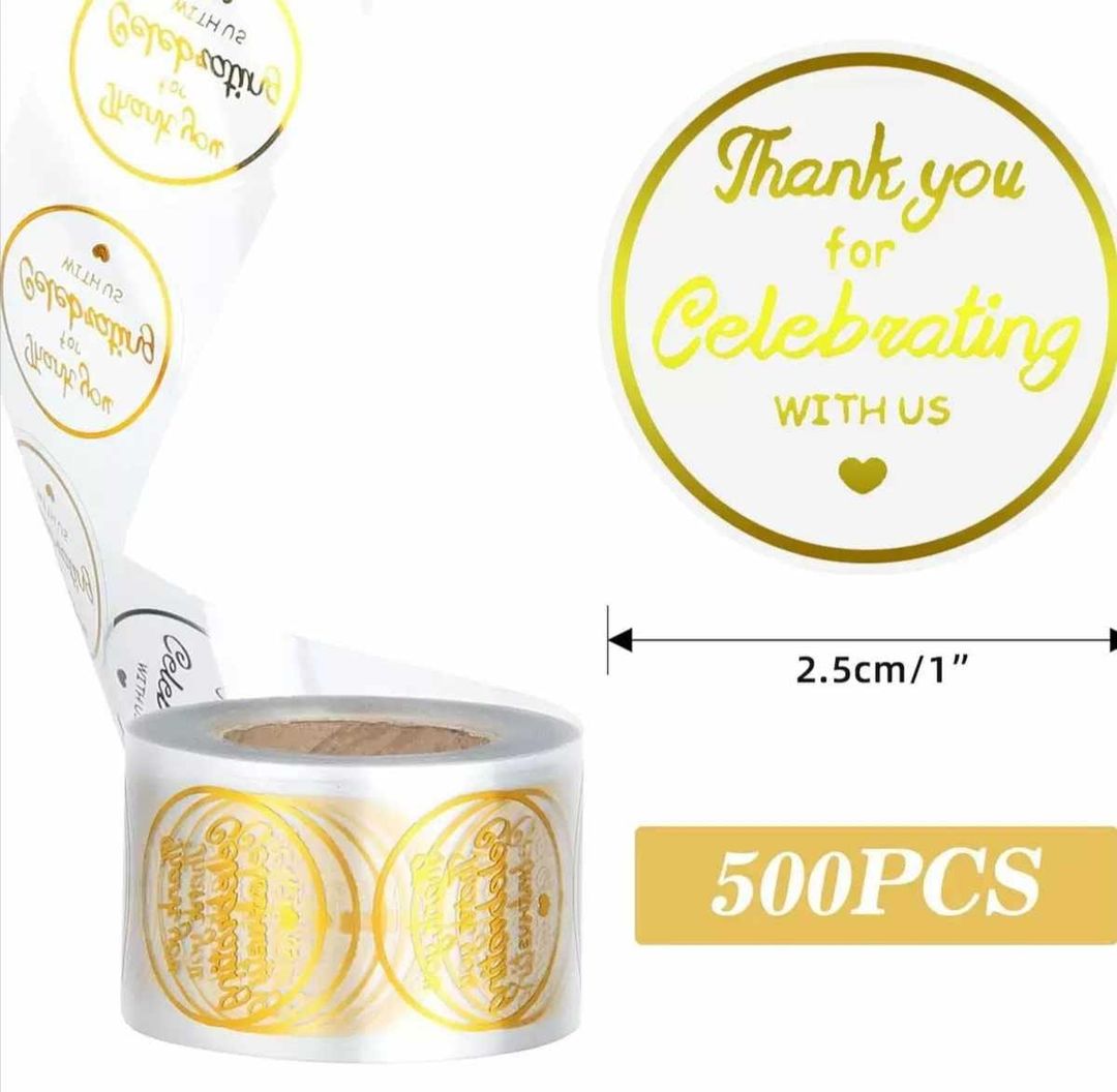 Stickers - Thank You for celebrating with us