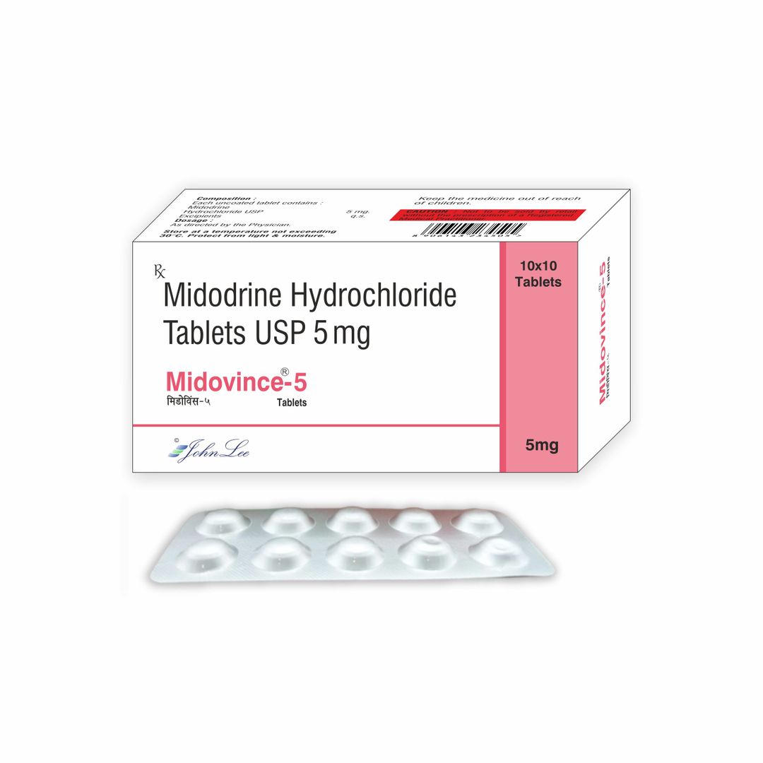 Midodrine Hydrochloride Tablets 5 Mg Tablet