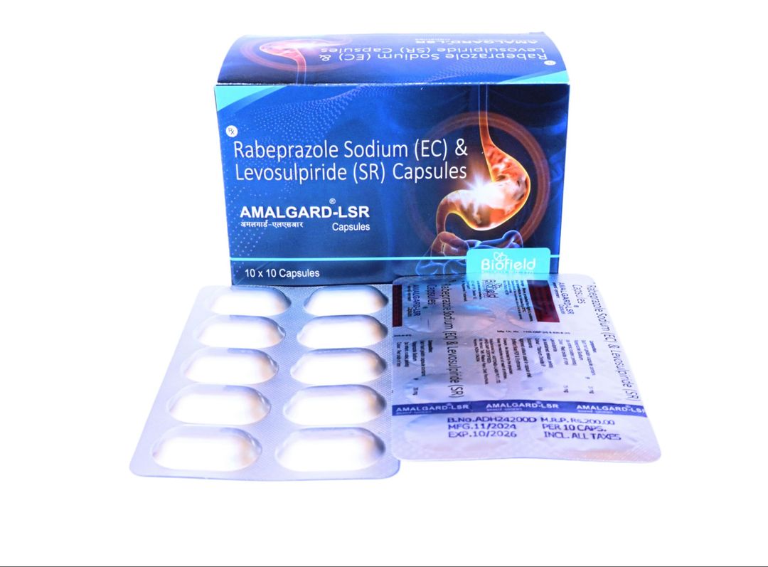 Rabeprazole Sodium + Levosulpiride Sr Capsules 20 Mg Capsule