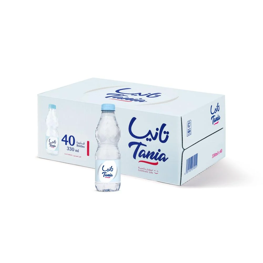 TANIA WATER 330ml - 40 BOTTLES  /  BUY 10 Ctn GET 2 FREE