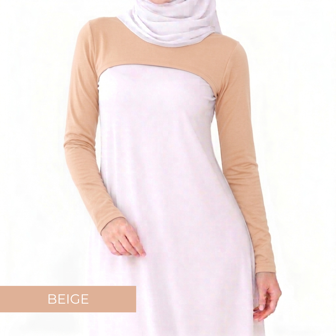 AURAT SLEEEVE INNER MUSLIMAH EXCLUSIVE - BEIGE