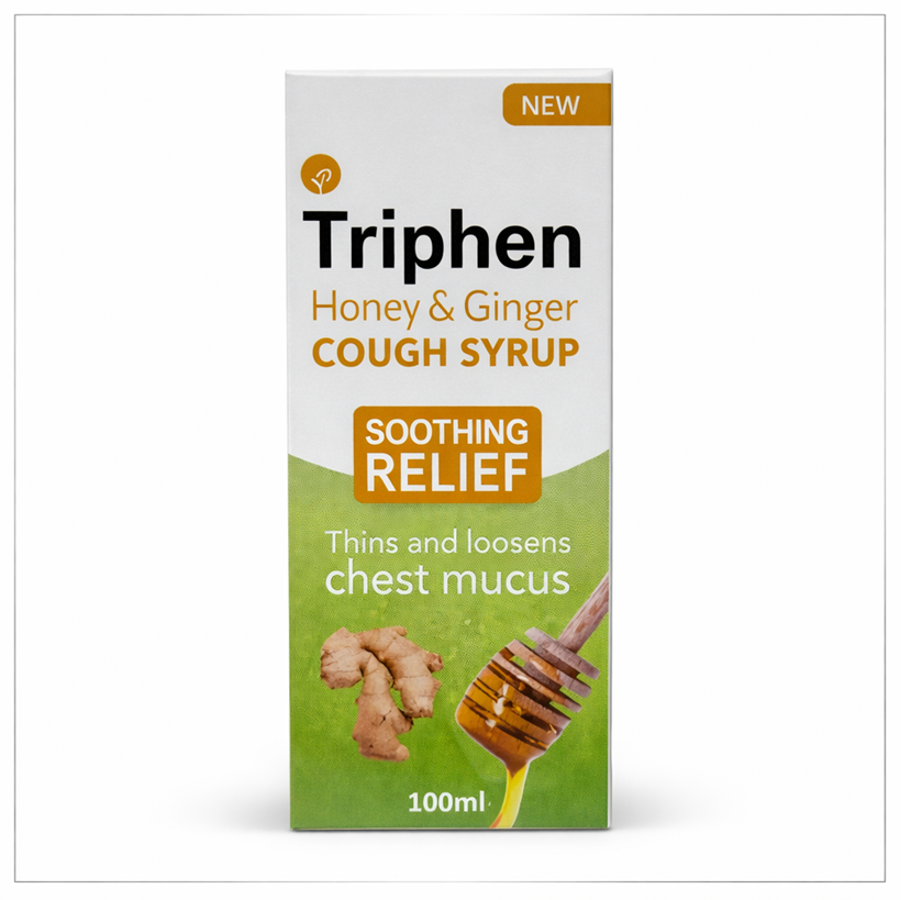 Triphen Honey Cough Syrup 