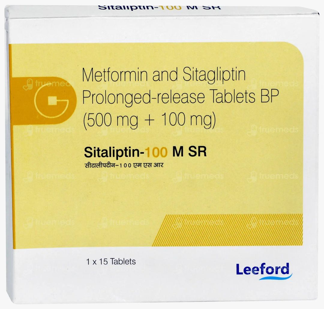 Sitagliptin + Metformin Hydrochloride (Pr) Tablets 100 Mg Tablet