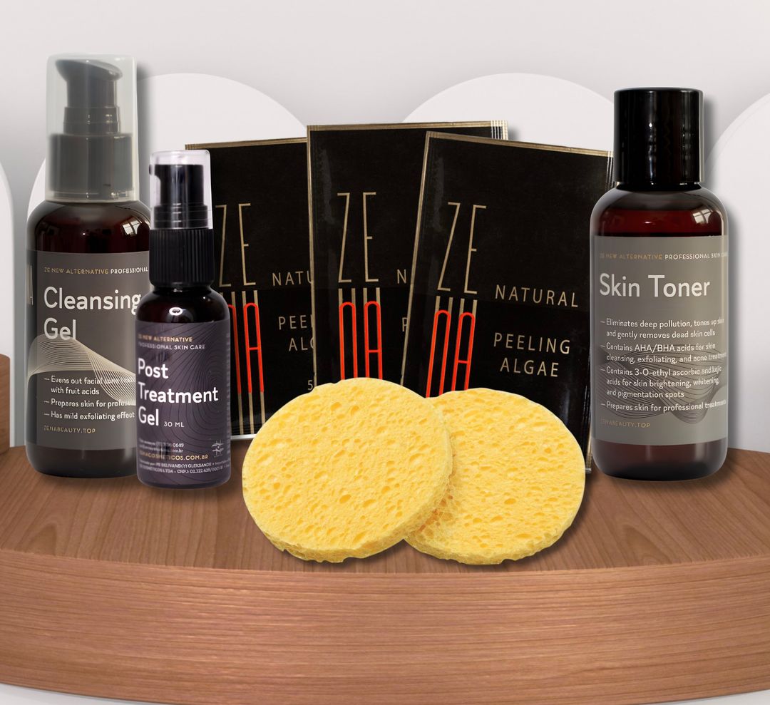 Zena Algae Peeling Starterkit - باقة تقشير الطحالب