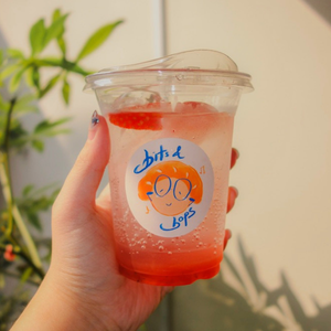 pink pony - strawberry g&t but no g 