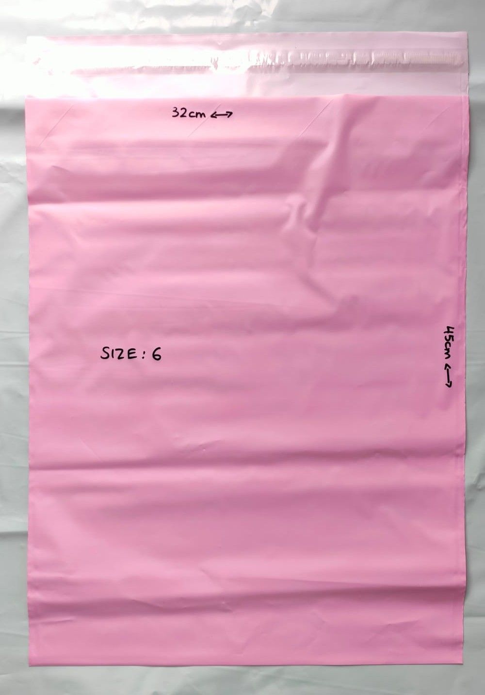 Polymailers Size 6 : 32cm x 45cm (Pink) 