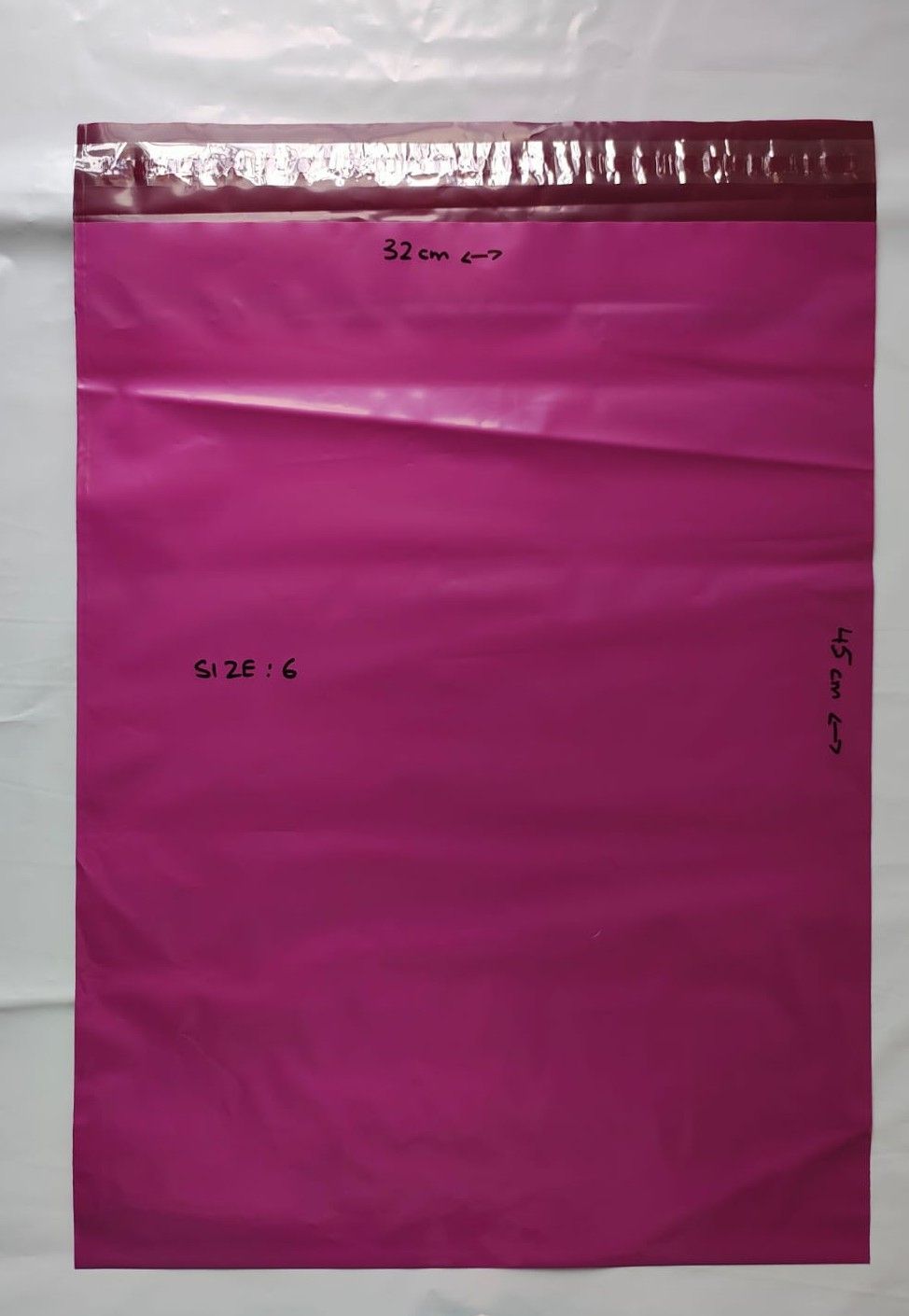 Polymailers Size 6 : 32cm x 45cm (Burgundy) 