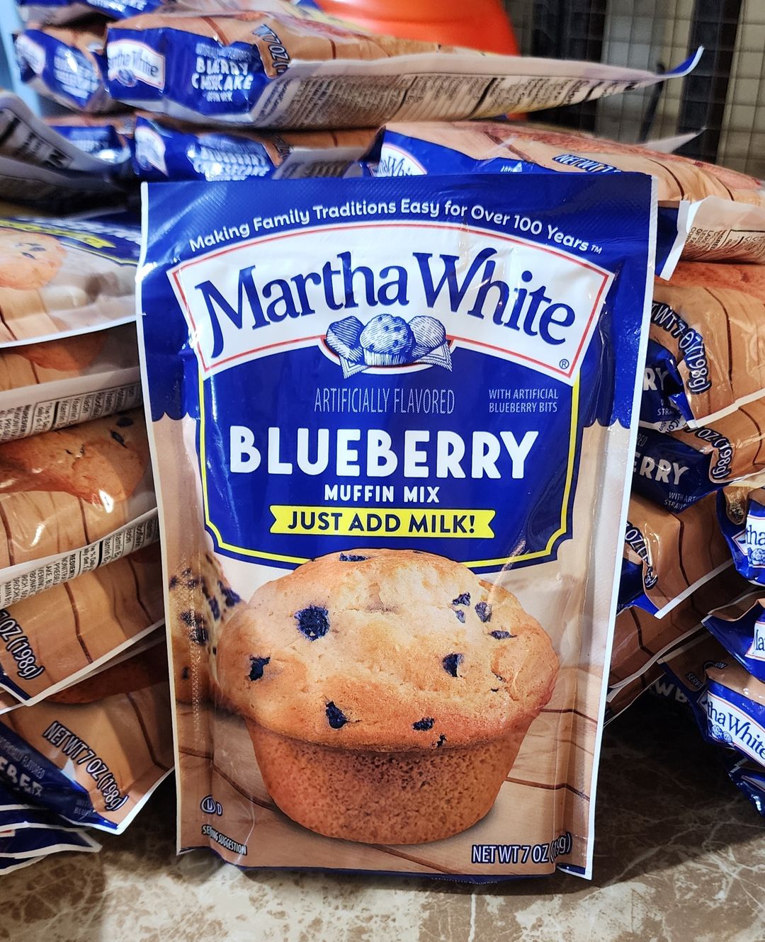 Martha white blueberry  muffin mix 7oz