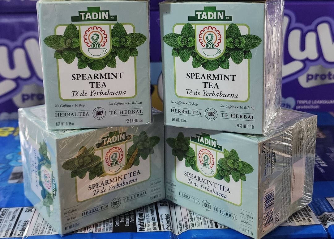 Tadin spearmint tea bags 10 count