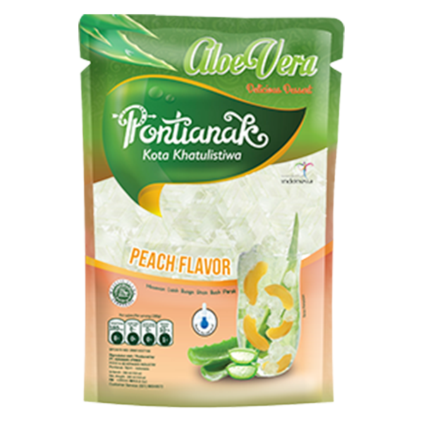 INACO Aloe Vera Drink 280ml Peach x 24