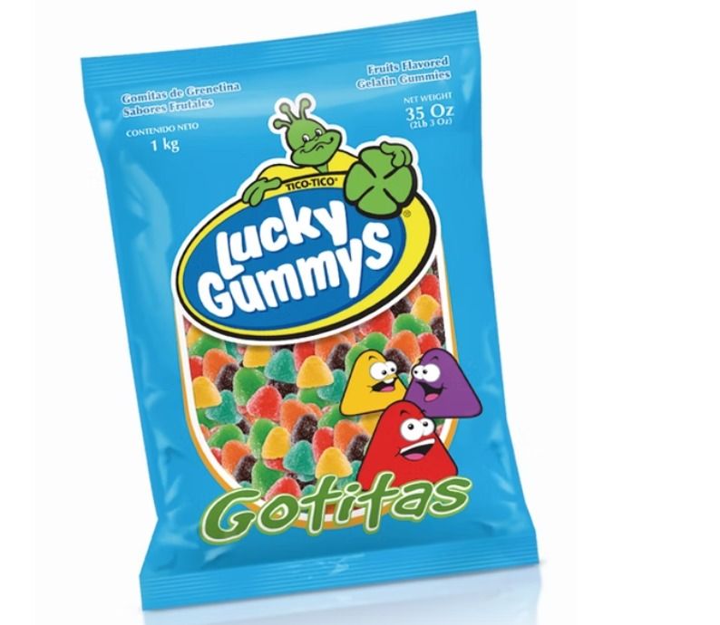 LUCKY GUMMYS GOTITAS BSA 1 KG