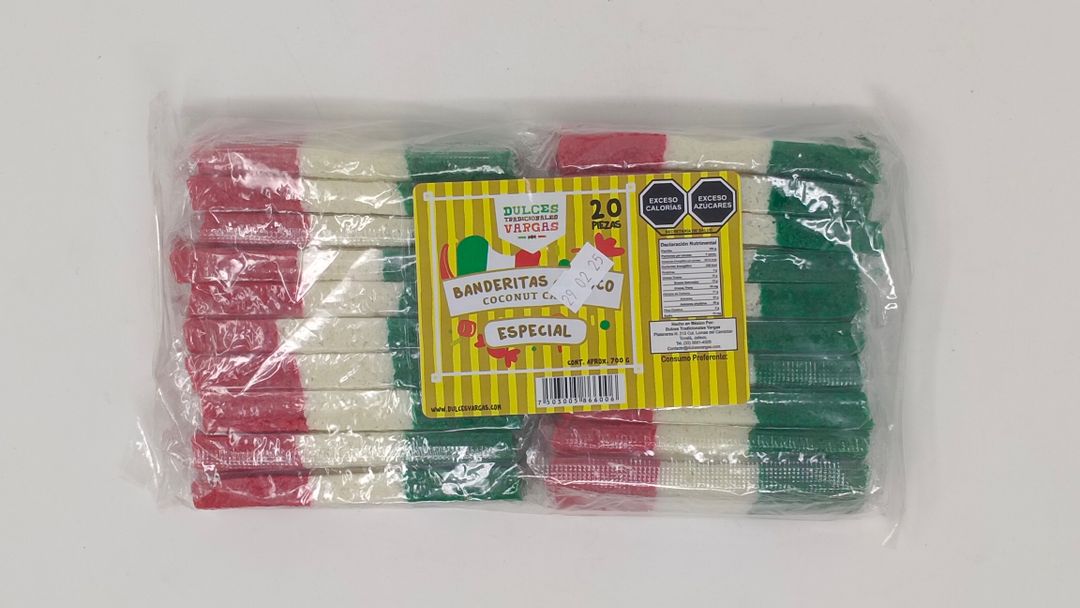 BANDERA ESPECIAL 35GR VARGAS BSA C/20 PZS