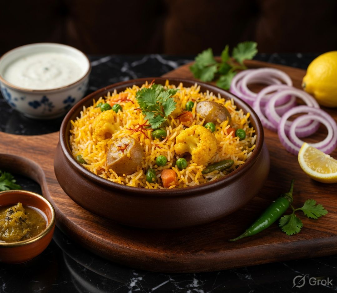 VEG DUM BIRYANI 