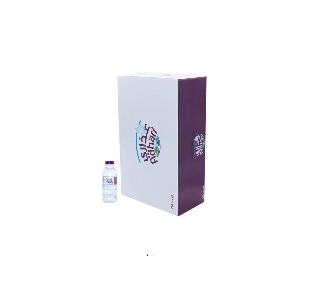 ADHARI WATER 200ml - 40 BOTTLES / BUY 10 Ctn