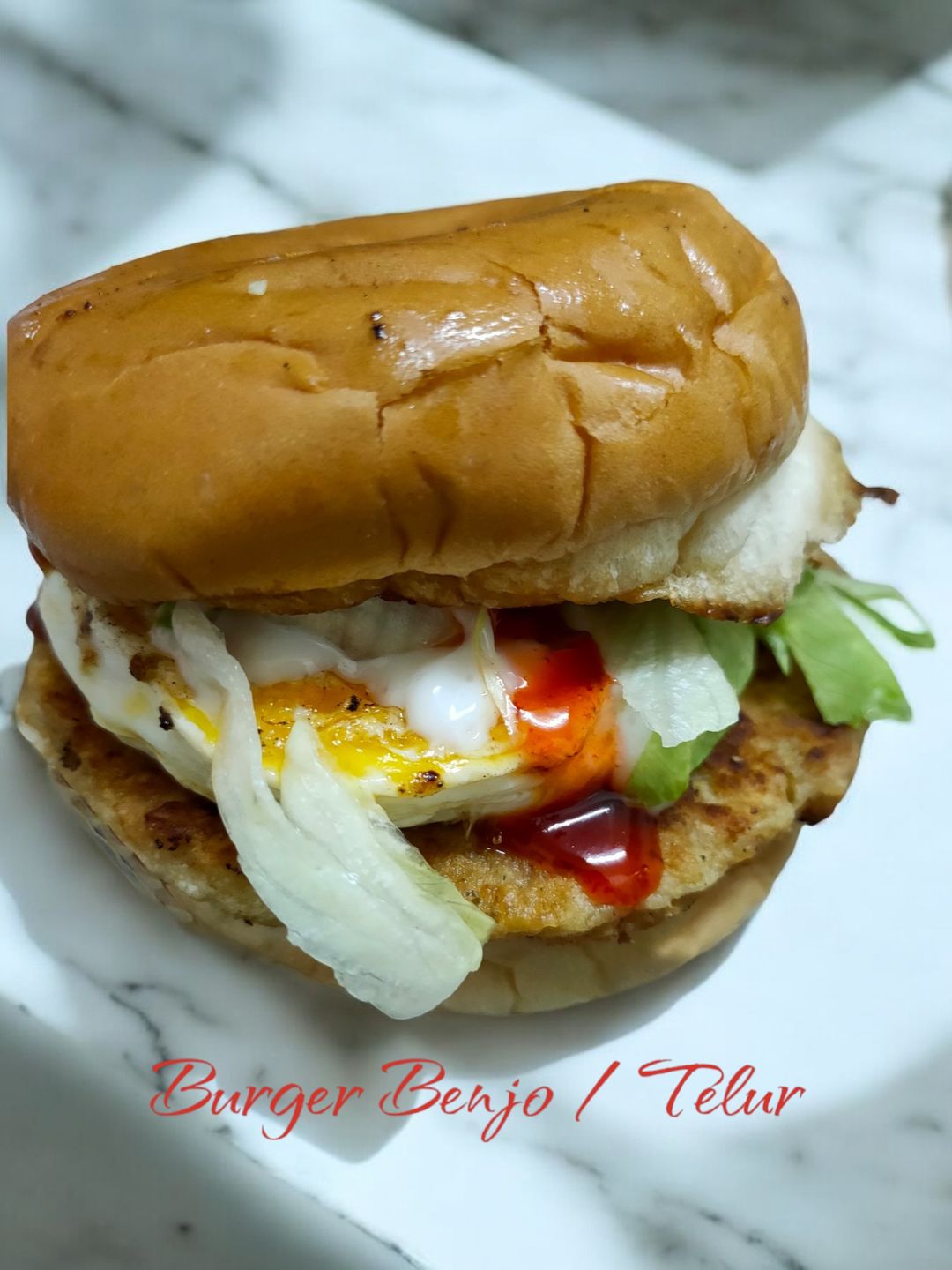 Burger Telur / Benjo