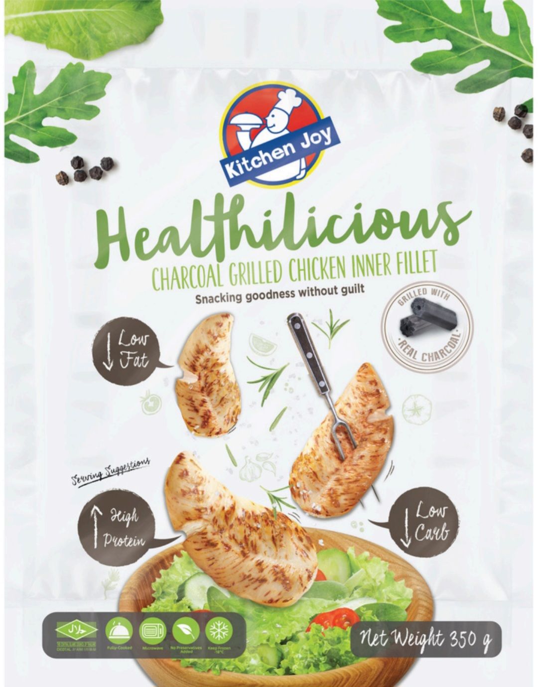 CP - Kitchen Joy Charcoal Grilled Chicken Inner Fillet 