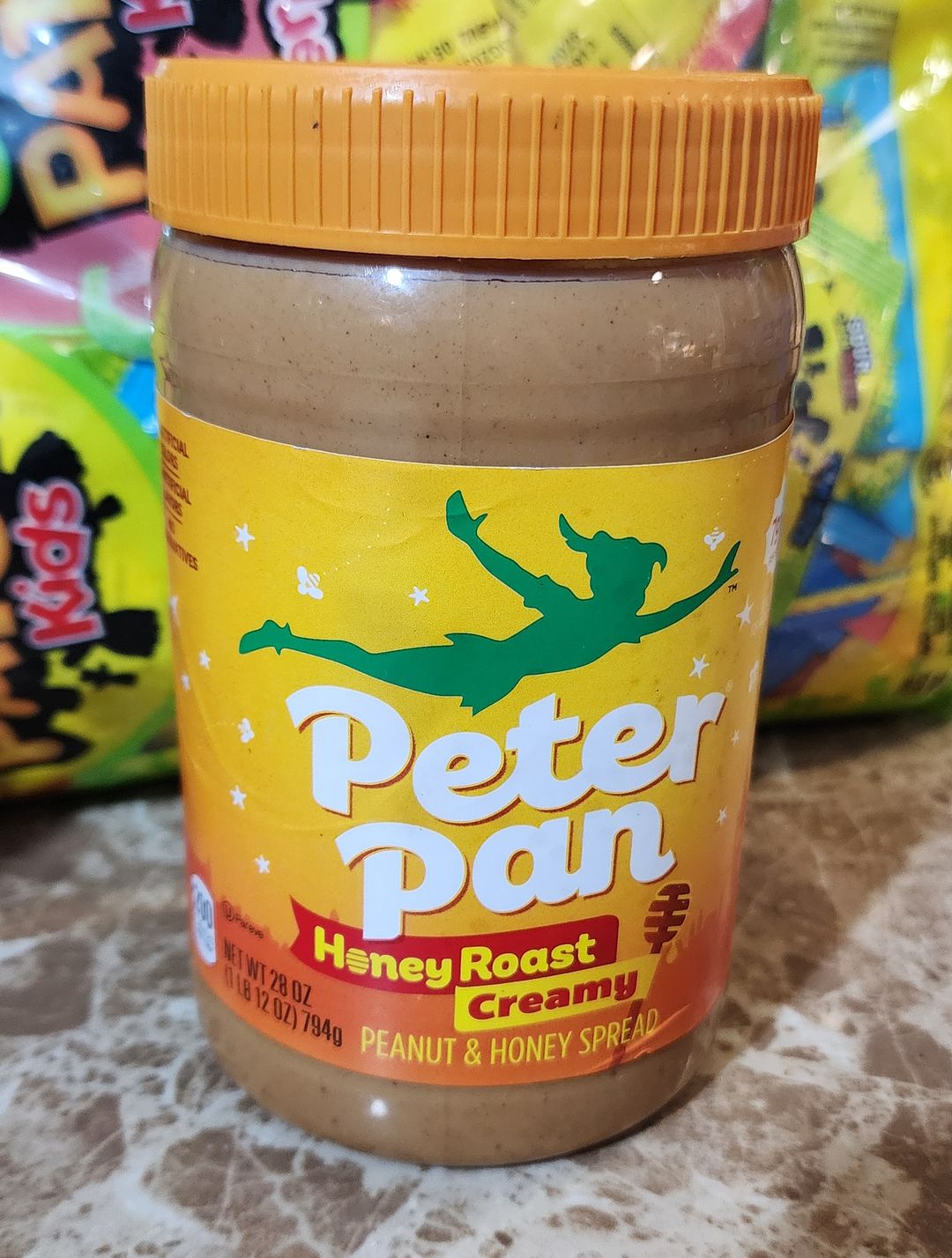 Peter pan honey roast creamy peanut butter 28 oz