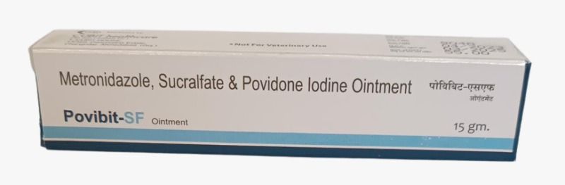 Povidone Iodine 5% W/W + Tindazole 1% W/W + Sucralfate 7% W/W 5%