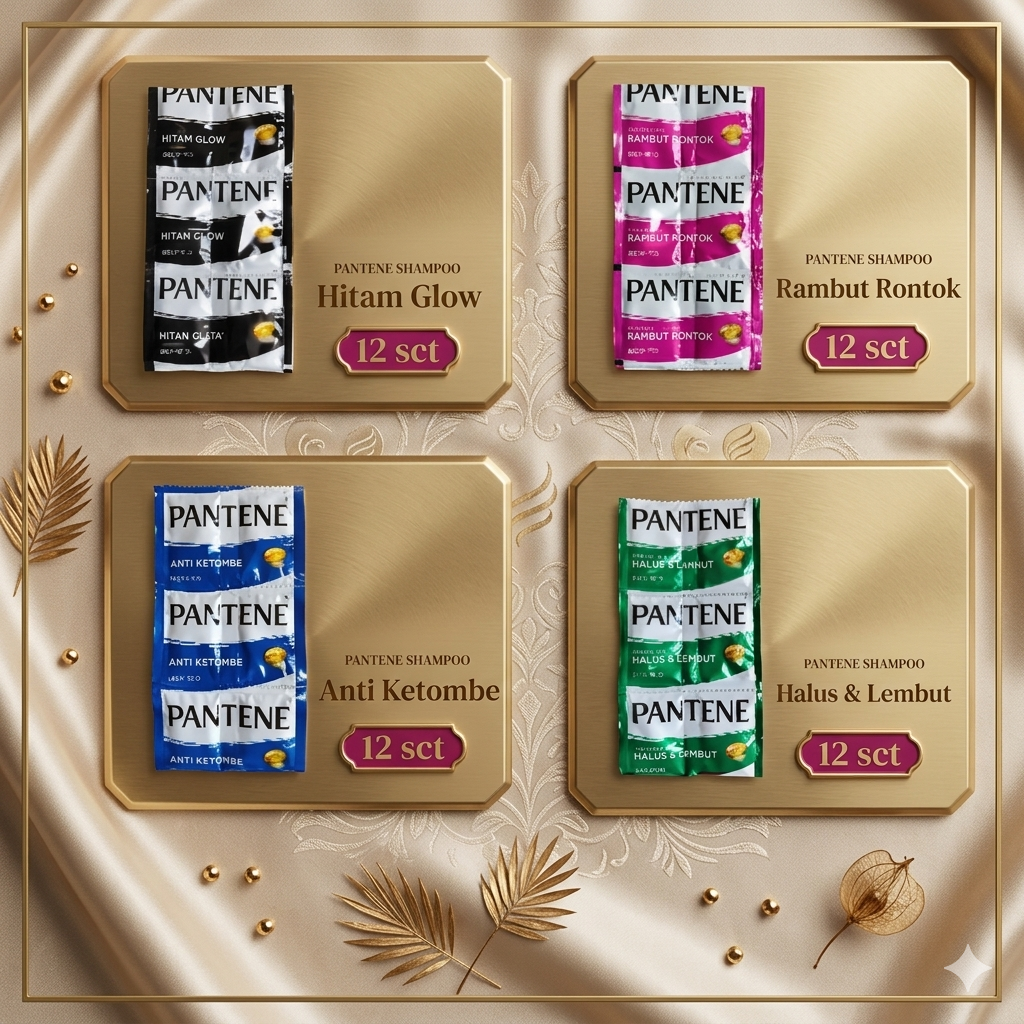 Pantene shampo sachet