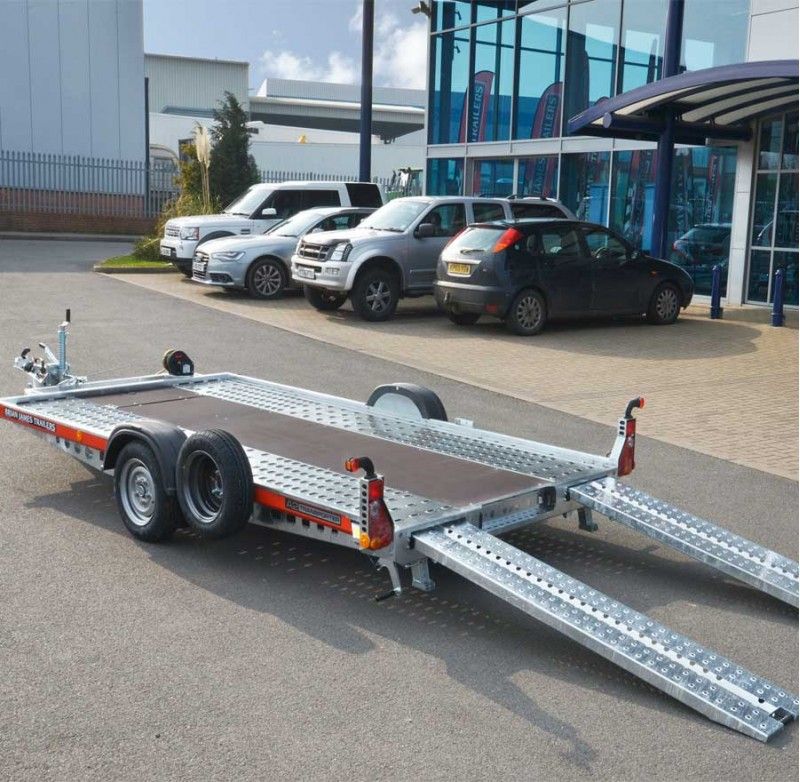 Remorque porte-voiture Brian James A2 Transporter – 1 essieu (PTAC 1500 kg)