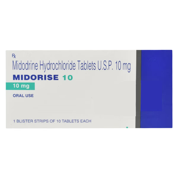 Midodrine Hydrochloride Tablets 10 Mg Tablet