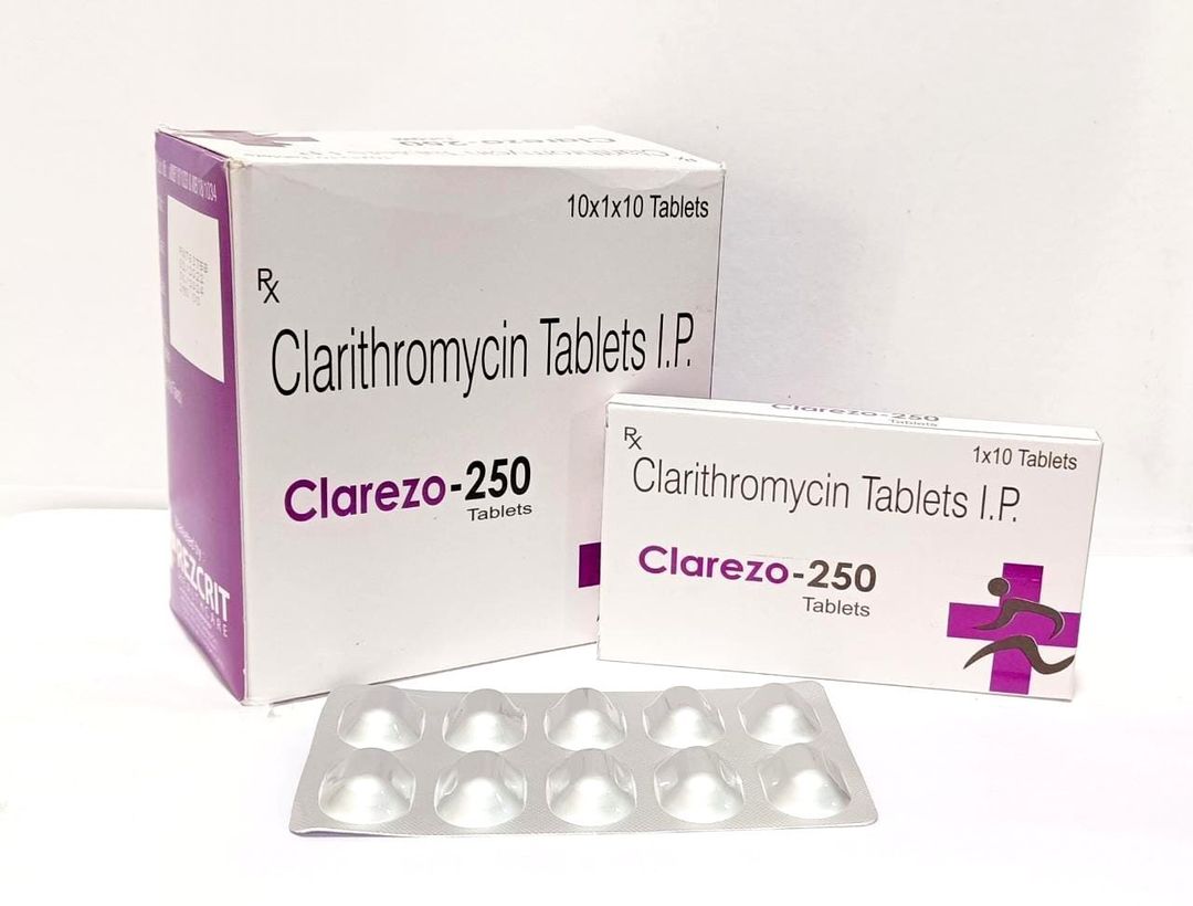 Clarithromycin Tablets 250 Mg Tablet