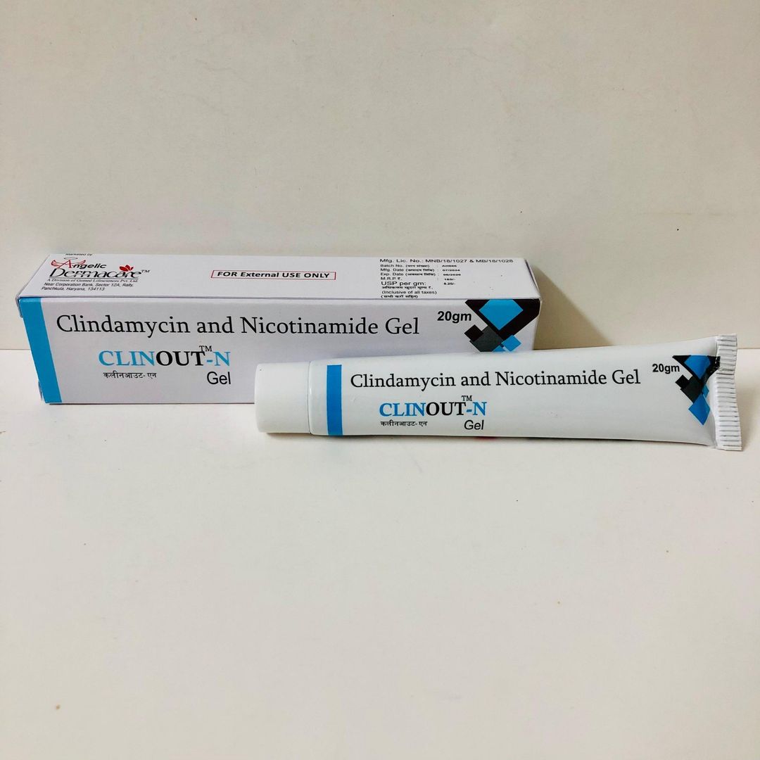 Clindamycin 1% W/W + Nicotinamide 4% W/W Gel 1% Gel