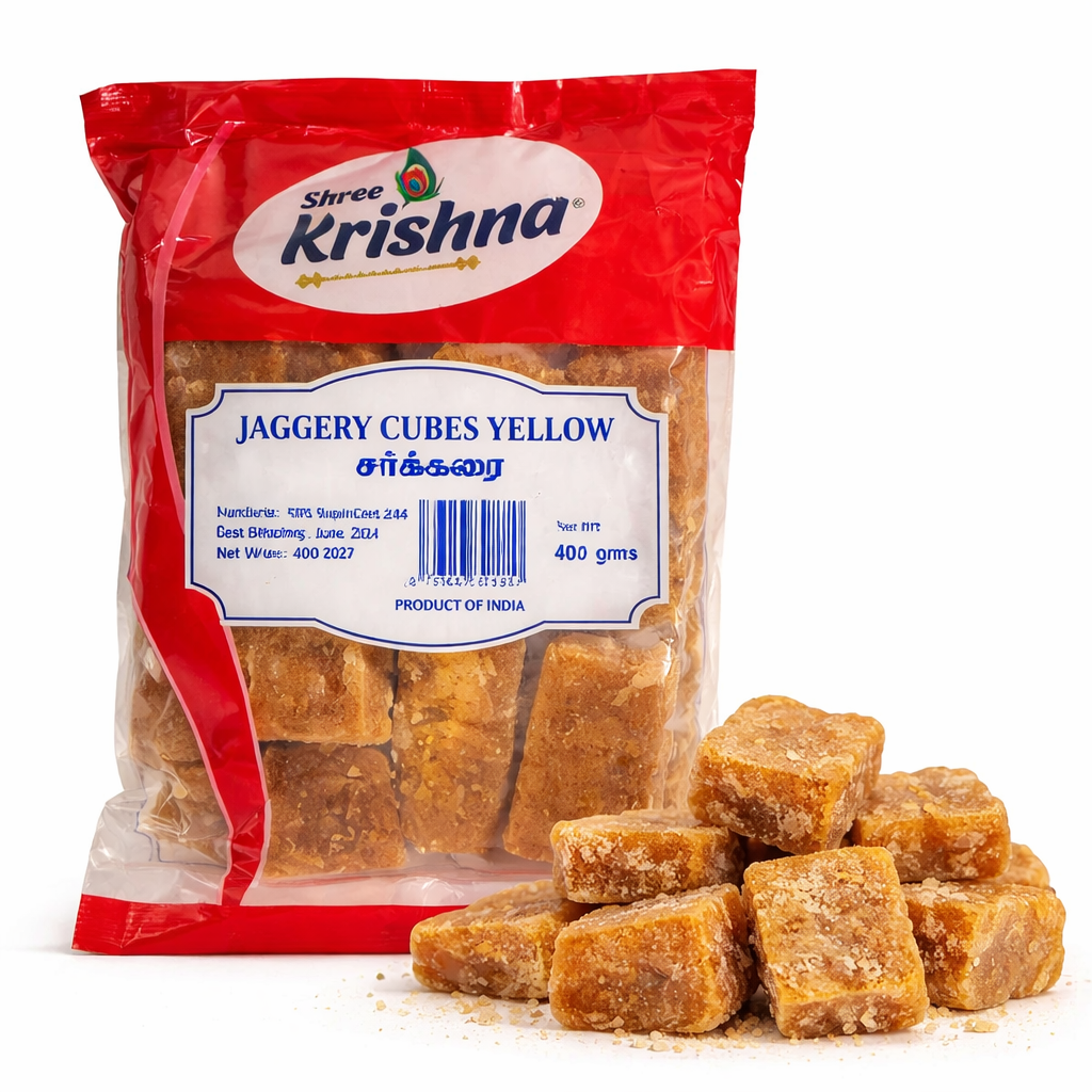 Shree krishna Jaggery Cubes 400g