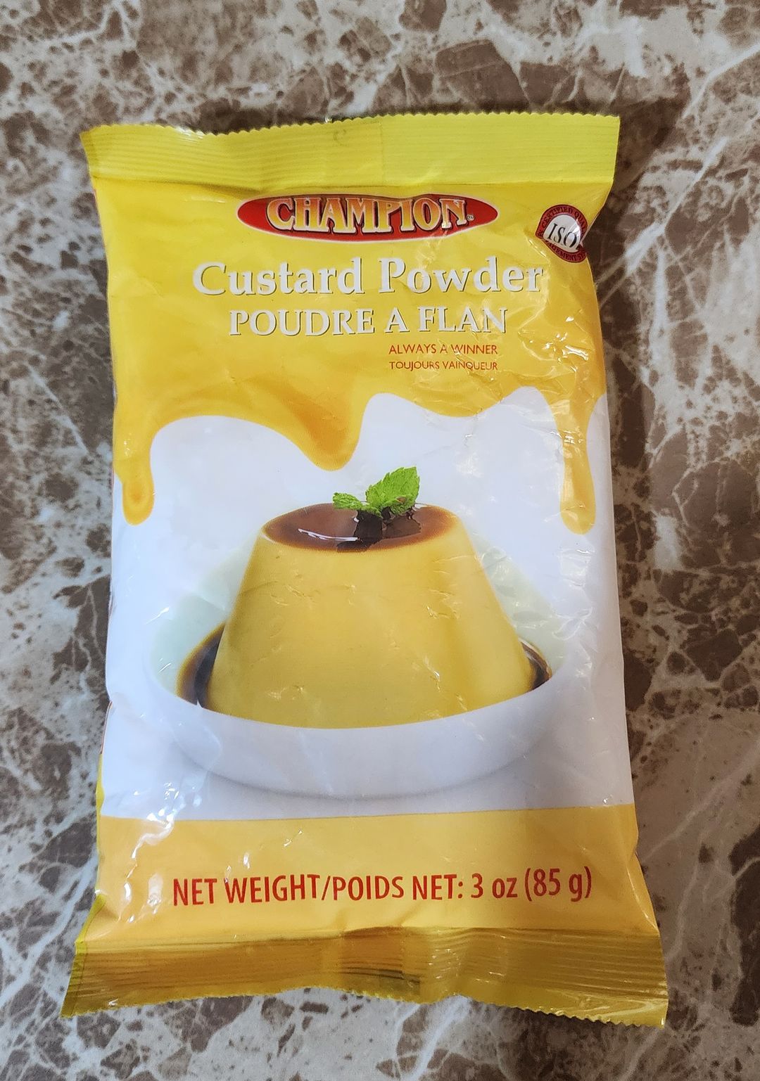Champion custard powder 3 oz 