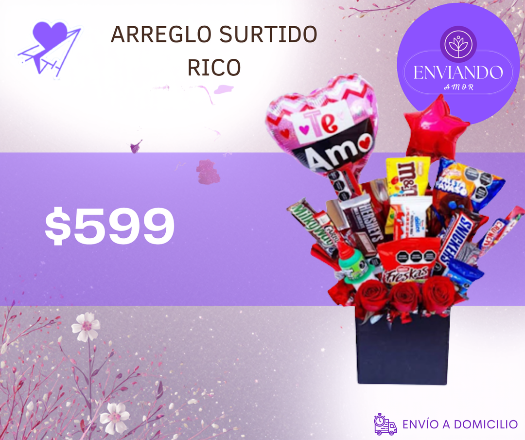 ARREGLO SURTIDO RICO