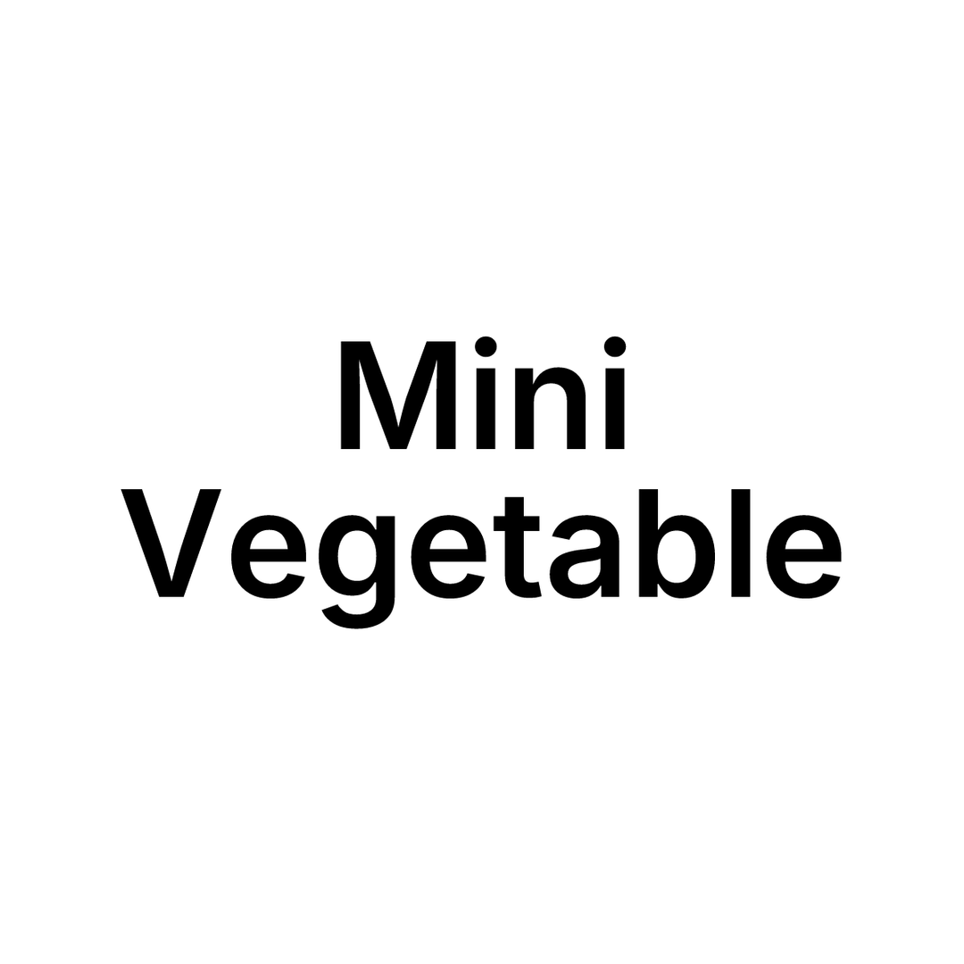 Mini Vegetable